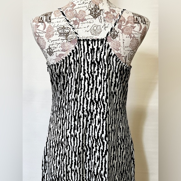 OPEN EDIT Beige and black‎ zebra print slip dress size M. - Picture 6 of 14